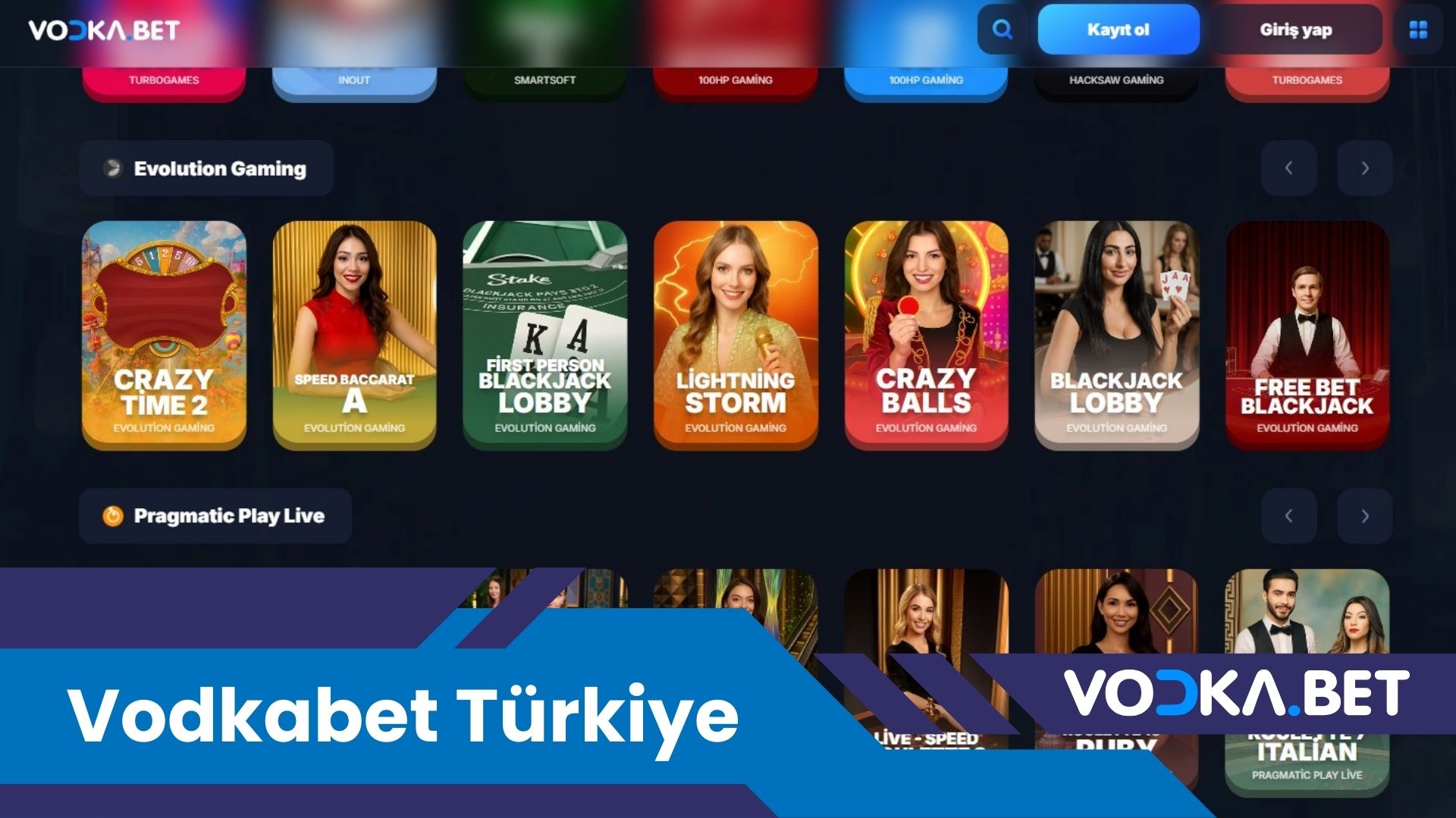 Vodkabet Türkiye Sayfasıyla Casino Katılımını Yap